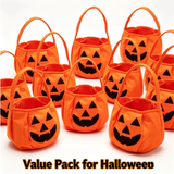 Plush Pumpkin Trick or Treat Bag